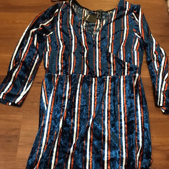 NWT Forever 21 striped dress - Picture 1 of 2